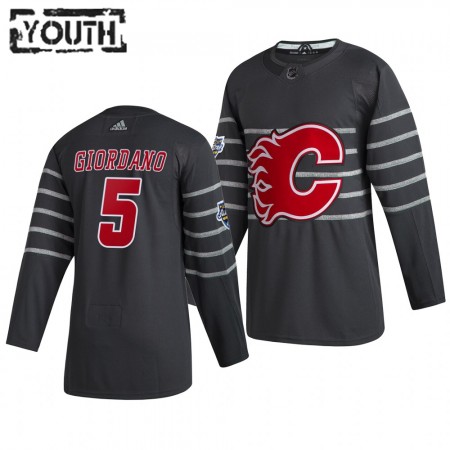 Lapsille NHL Calgary Flames Pelipaita Mark Giordano 5 Harmaa 2020 NHL All-Star Adidas Authentic Lapsille NHL Calgary Flames Pelipaita Mark Giordano 5 Harmaa 2020 NHL All-Star Adidas Authentic